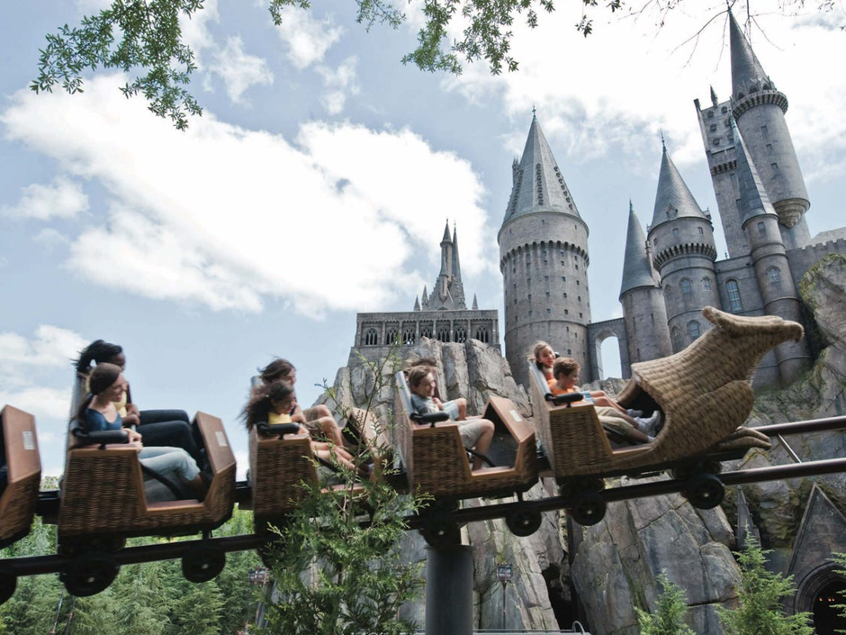 Flight of the Hippogriff  universal studios hollywood