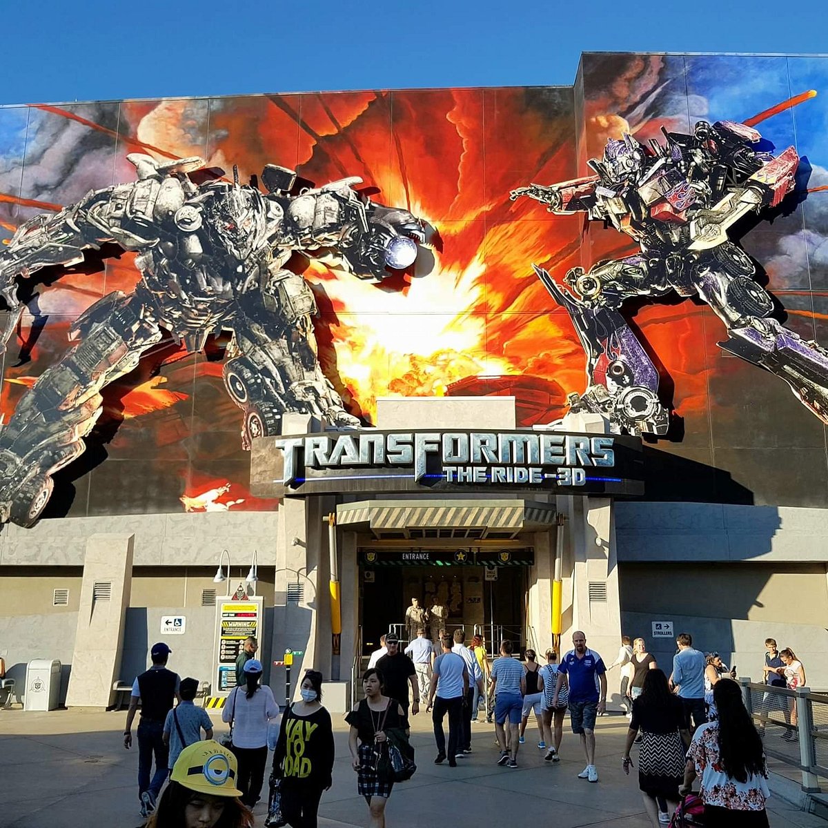 The Transformers universal studios hollywood