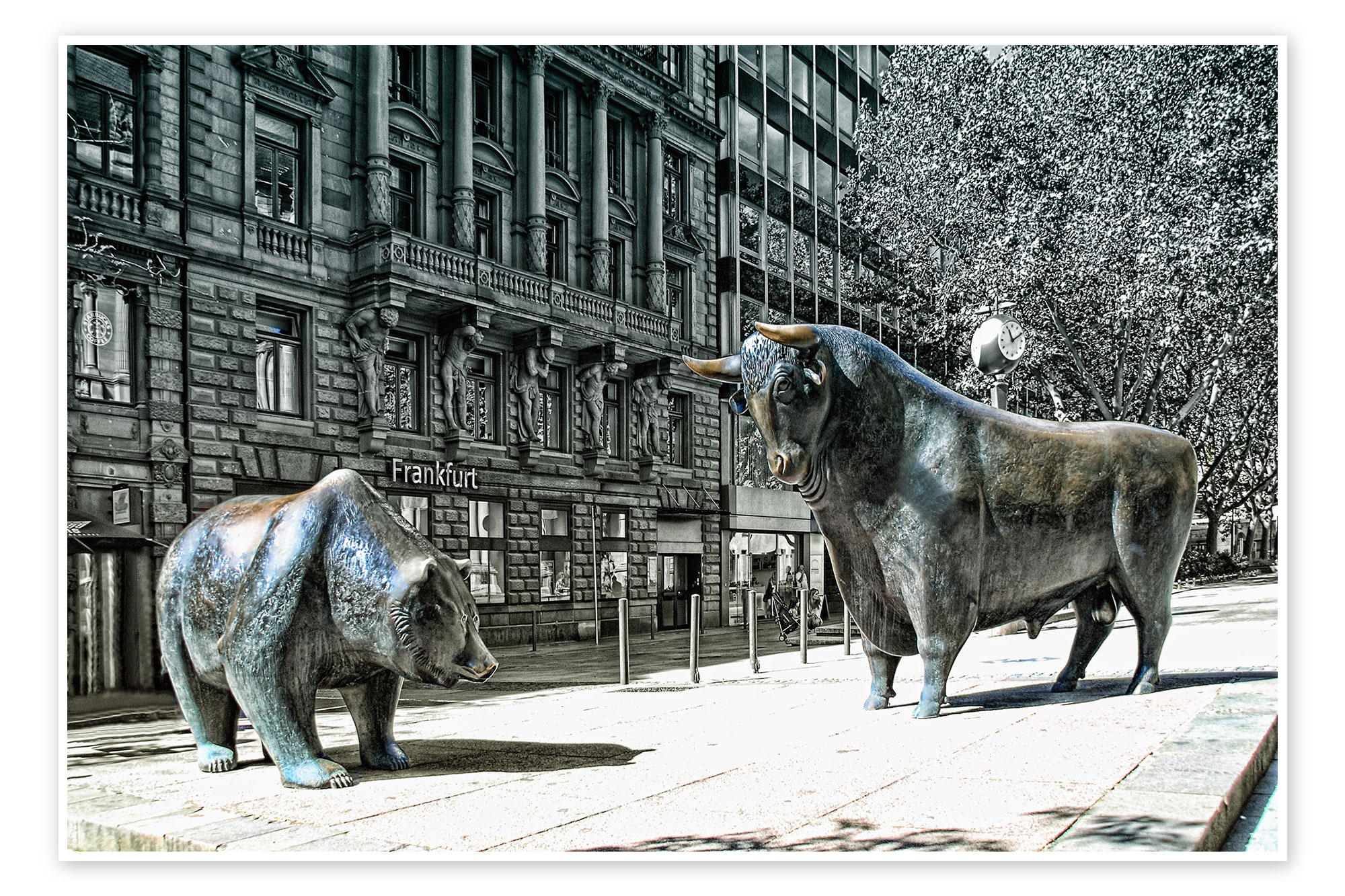 wall street bull and bear - Antedo