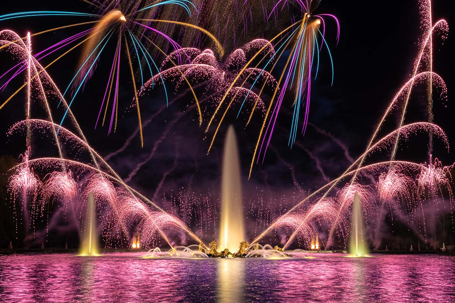 Evening Fountain Show