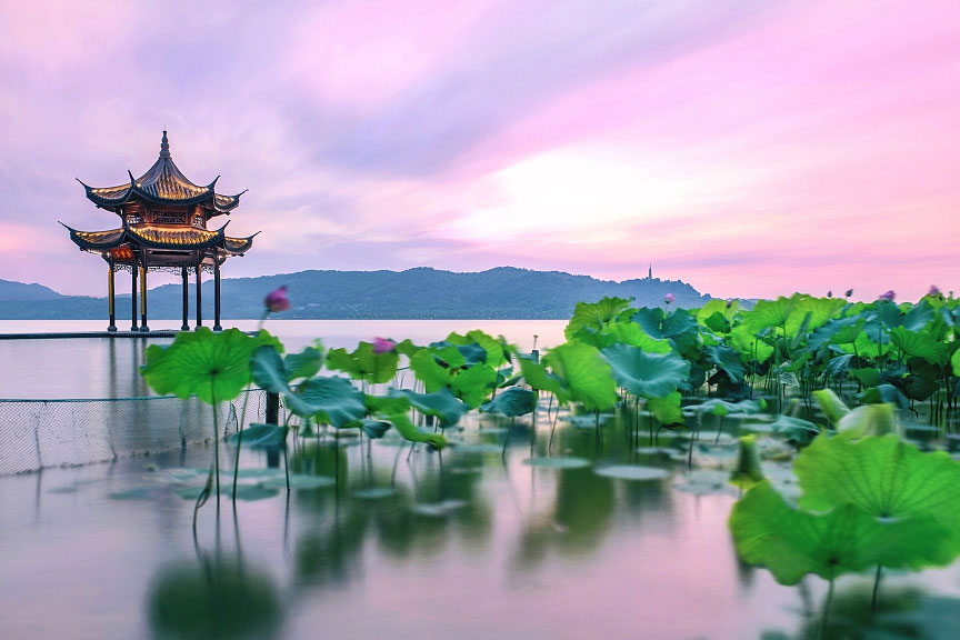 hangzhou's historic west lake