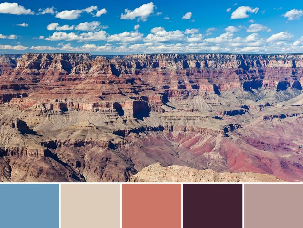 Great Canyon  A Palette of Colors