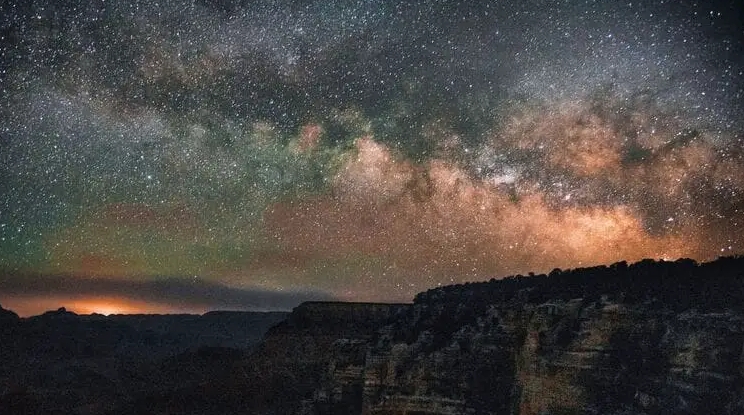 Stargazing at Grandview Point great canyon