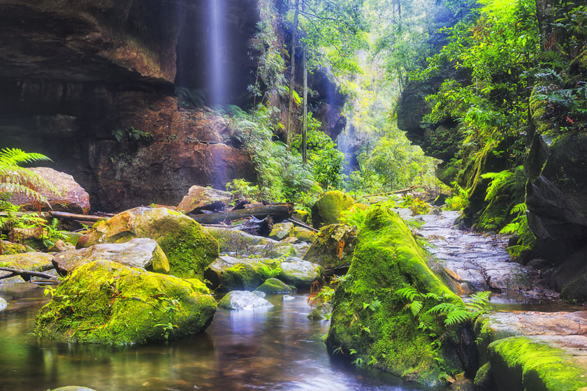 great canyon blue mountains