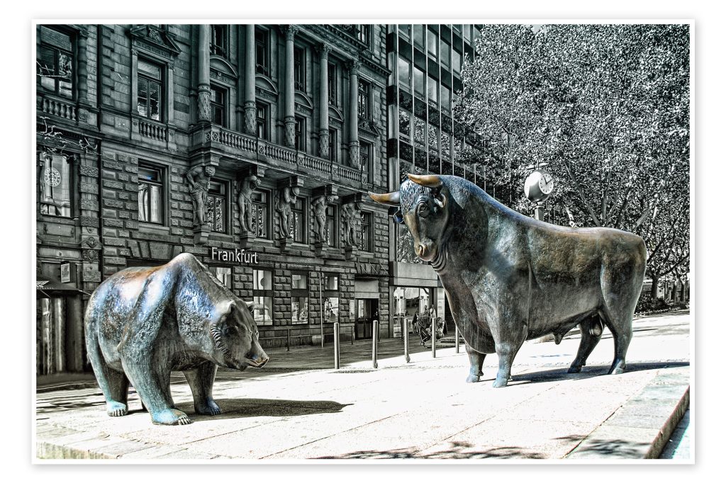 wall street bull and bear