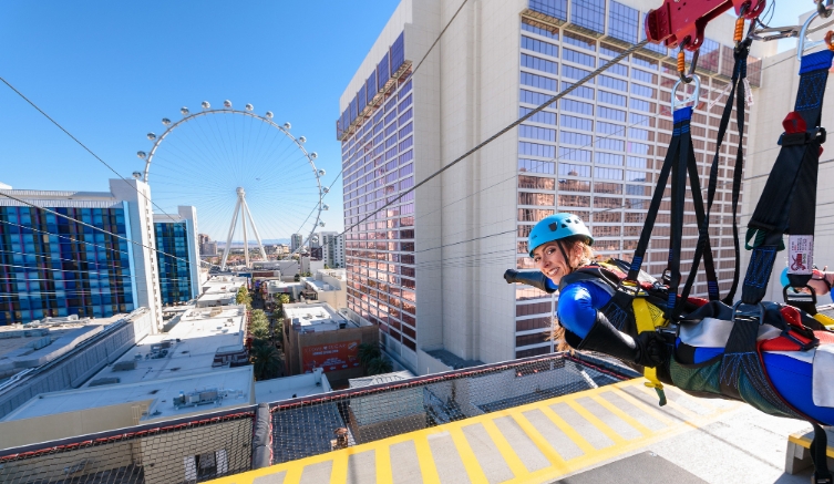 zipline las vegas strip