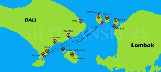 canggu to gili islands