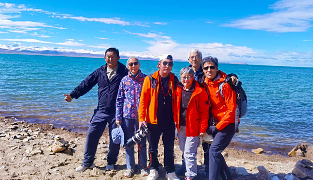 lhasa to namtso lake distance