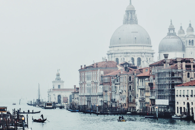 venice in winter