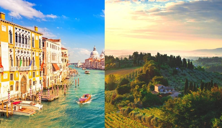 venice to tuscany