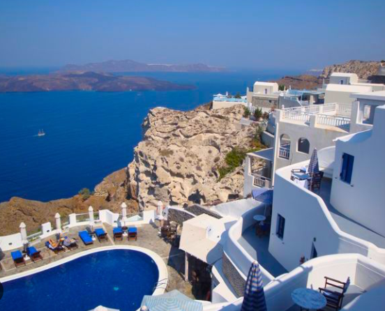 Best Santorini Hotels with Caldera View